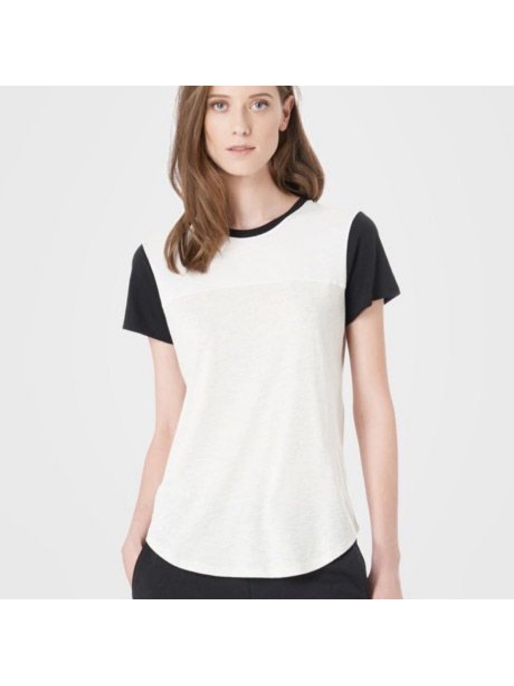Vince Colorblock Short Sleeve Tee - Size M